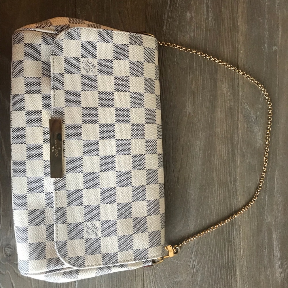 Louis Vuitton Favorite Pm Damier Azur crossbody